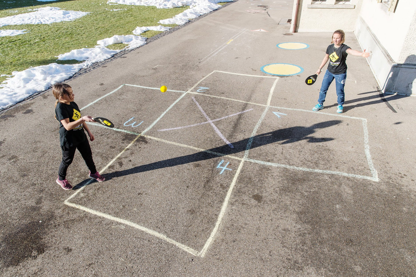 Street Racket Activities 24 Player Street Racket Set – Speedminton Sporting Goods